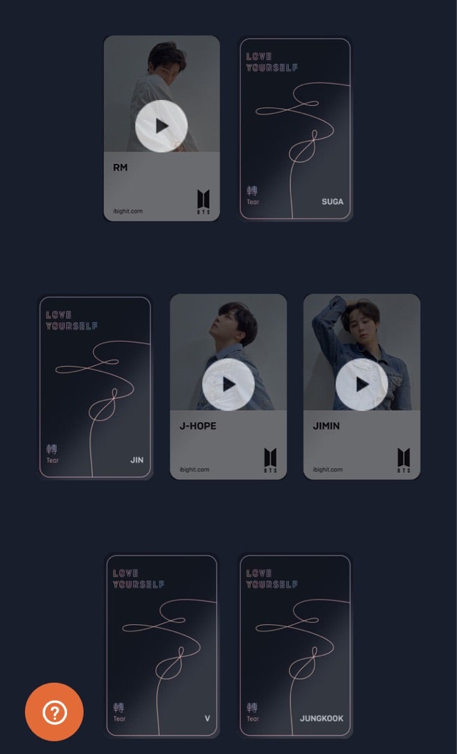 LOVE YOURSELF 轉 Tear 4形態セット開封しました | 防弾少年団 BTS