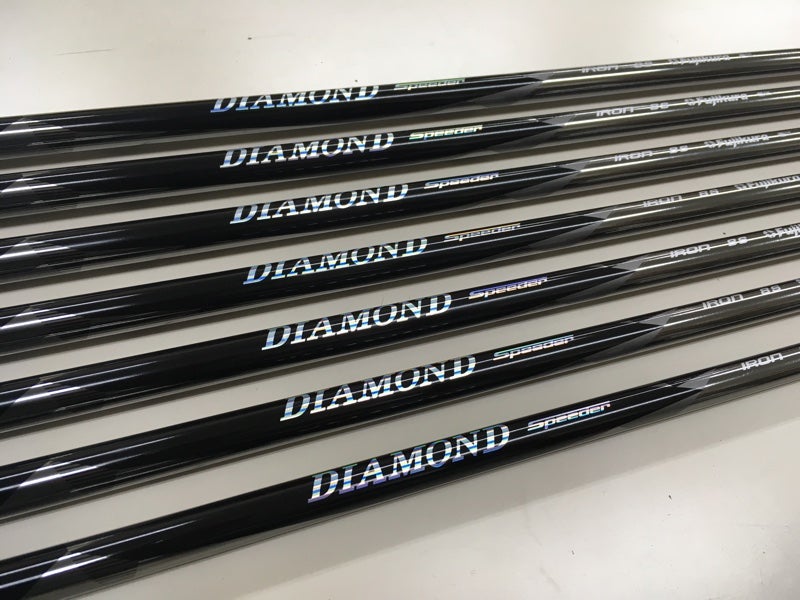 藤枝市ゴルフ工房！ダイヤモンドスピーダー アイアン！厚いインパクト