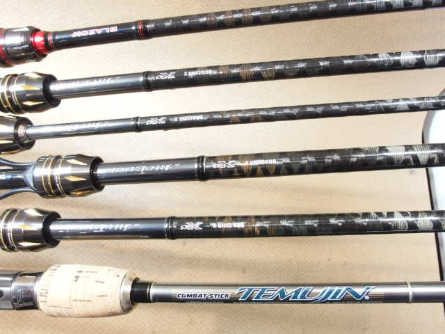 ダイワ エアエッジ など 中古バスロッド 6本入りました | ランブル