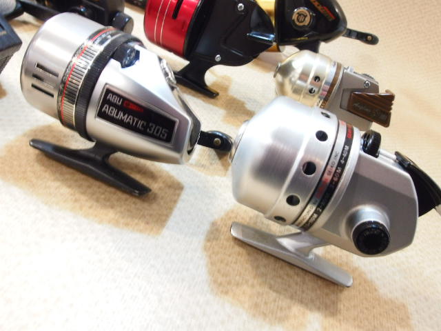 ABU , ダイワ , ゼブコ など オールド クローズドフェイスリール 11台