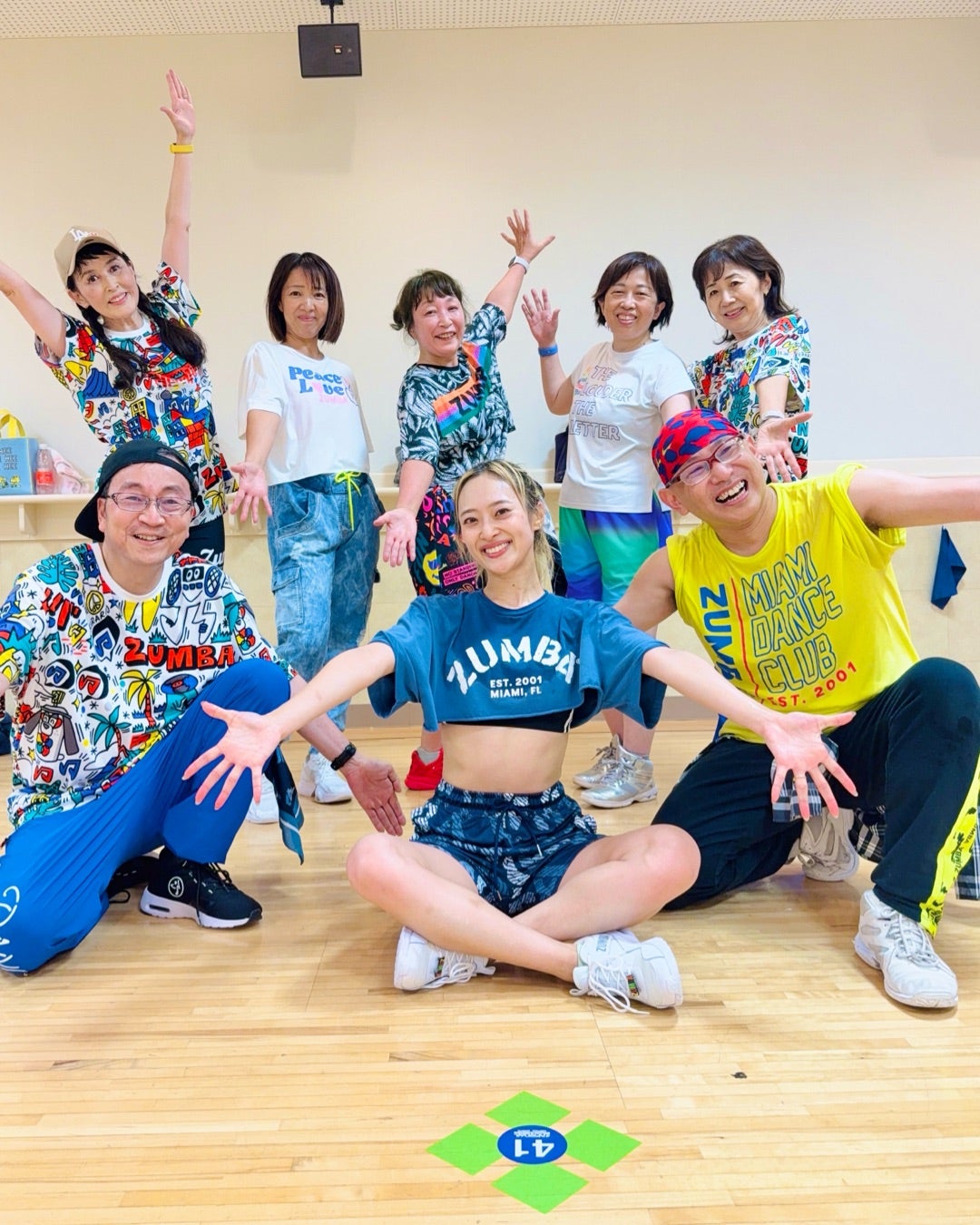 四宮江梨先生のZUMBA®︎（セントラルフィットネスクラブ24小手指