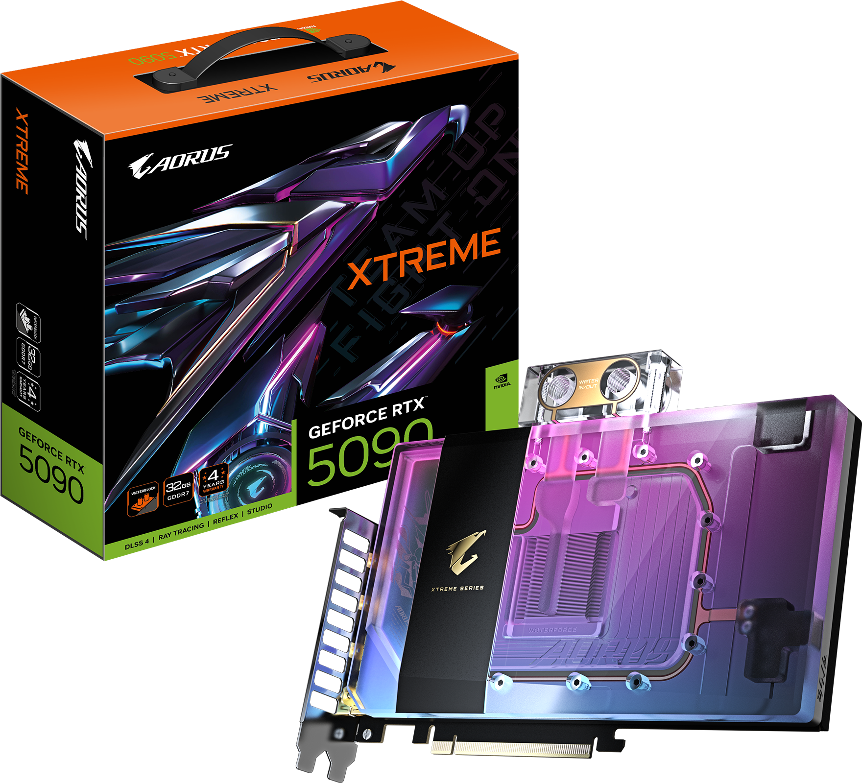 AORUS GeForce RTX™ 5090 XTREME WATERFORCE WB 32G - GIGABYTE Japan