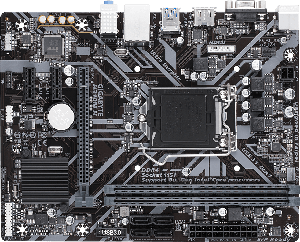 H310M H (Rev. 1.x) - GIGABYTE Global