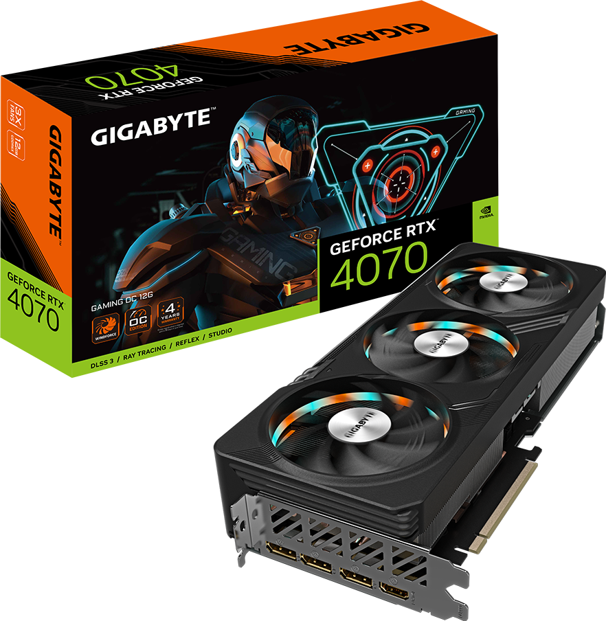 GeForce RTX™ 4070 GAMING OC 12G - GIGABYTE Japan