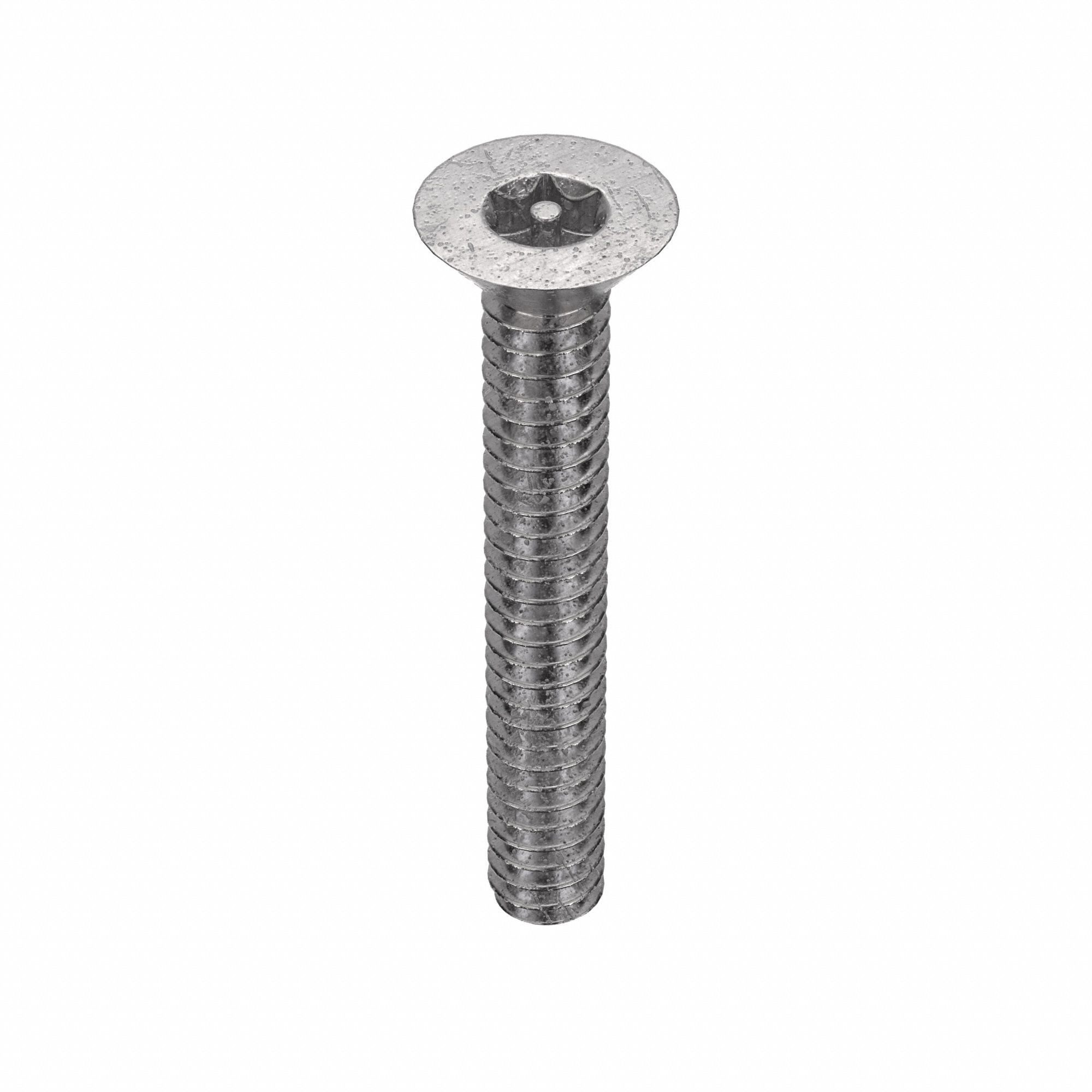 6-32 Thread Size, 1 in Lg, Tamper Resistant Screw - 5JE36|91520