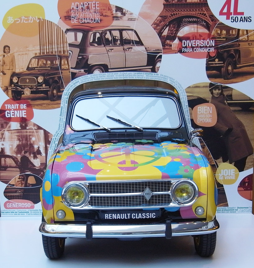 renault 4 celebrates its 50th anniversary