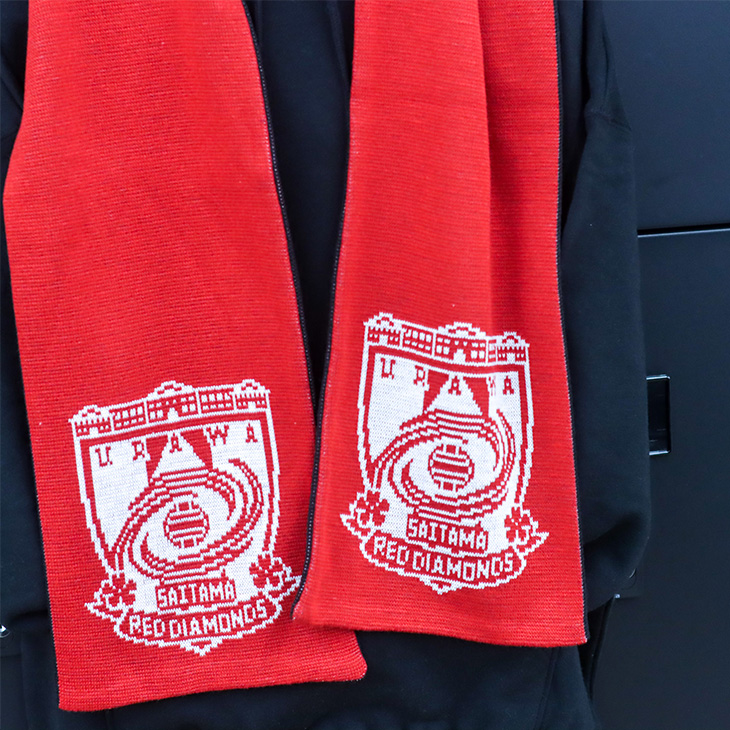 ニットマフラー (RED&BLACK) | 浦和レッズオンラインショップ