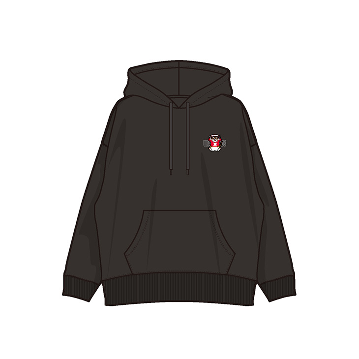 REDS CATS プルオーバーパーカー（マンチカン）/ブラック | 浦和レッズ