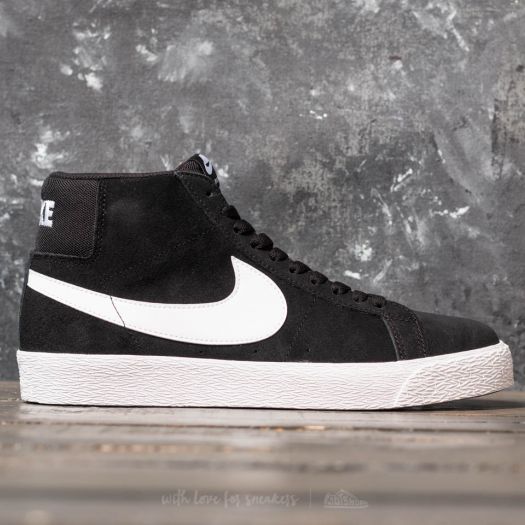 Men's shoes Nike SB Zoom Blazer Mid Black/ White-White-White