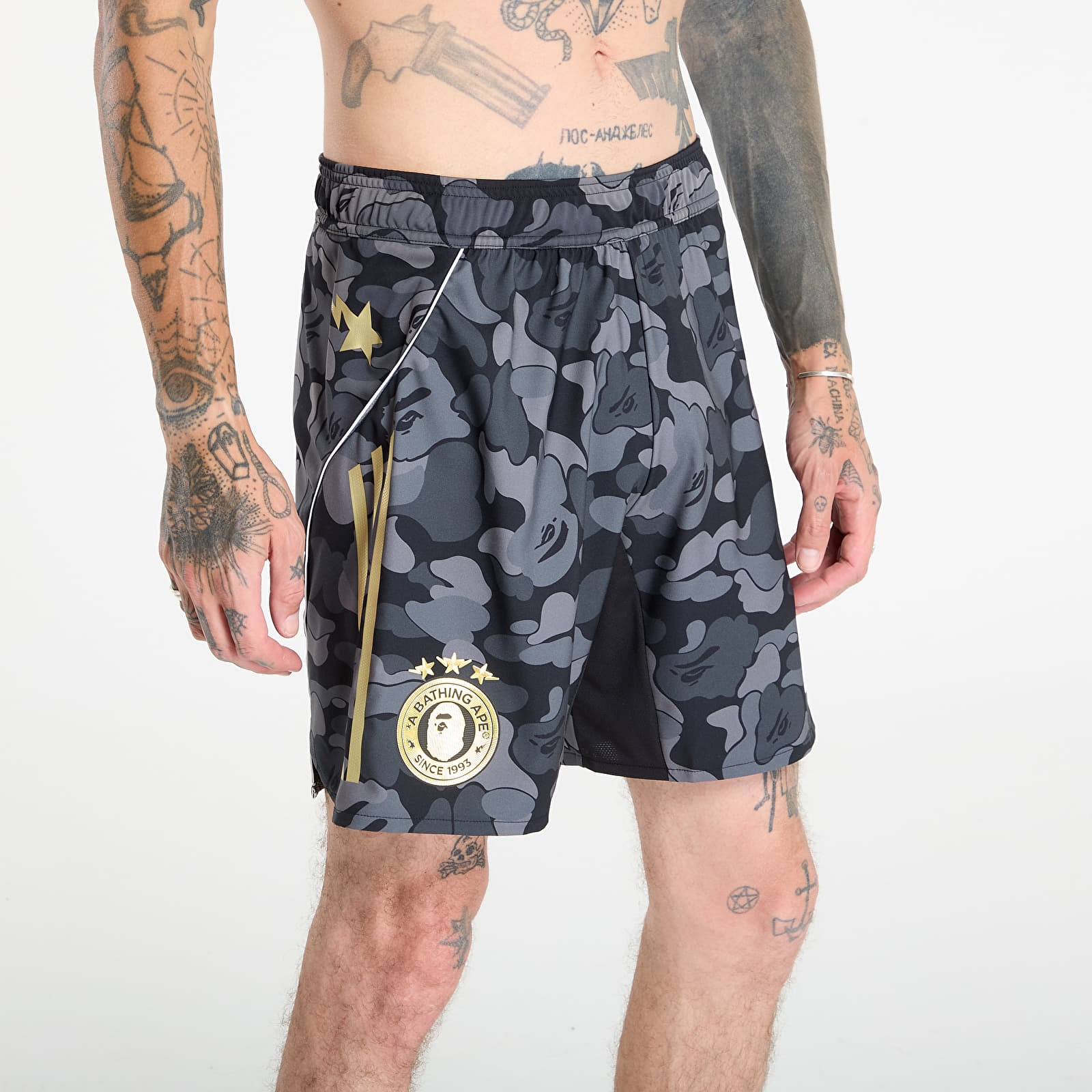 Shorts adidas x BAPE FB Shorts Black (KB2204) | Footshop