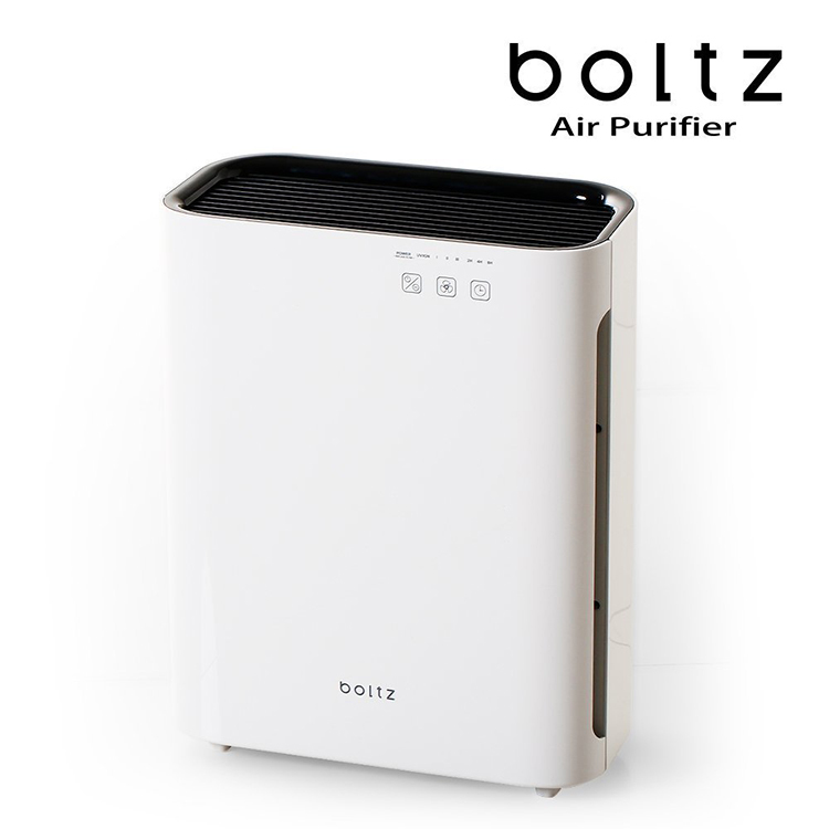 すっきりデザインの空気清浄機(ホワイト)10畳対応 HEPAフィルター