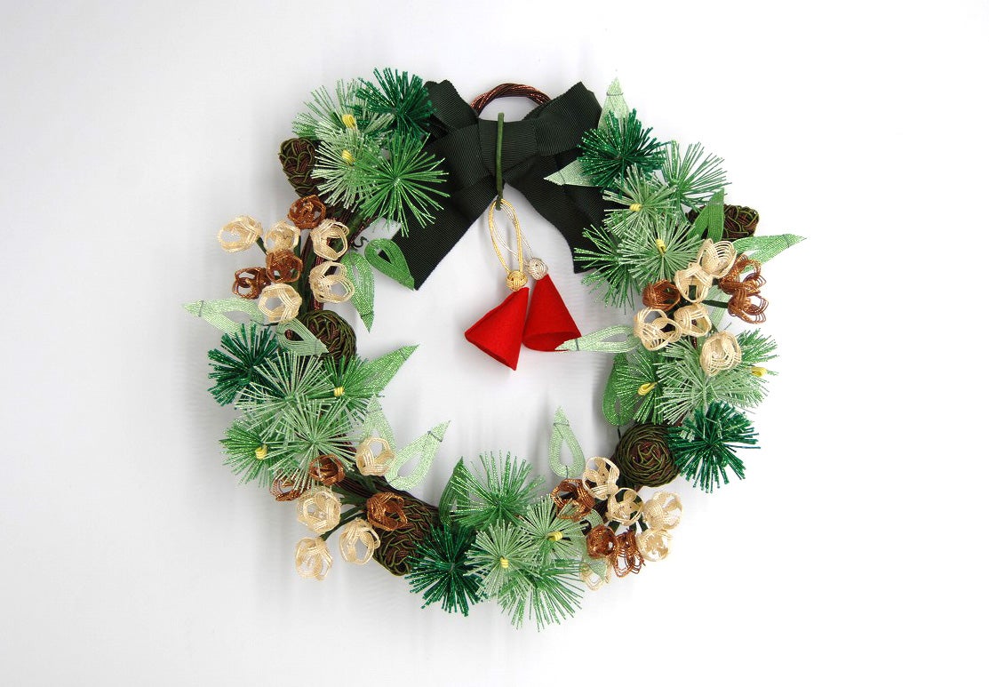 昭和レトロな水引細工でちょっと早目のクリスマス準備を始めませんか