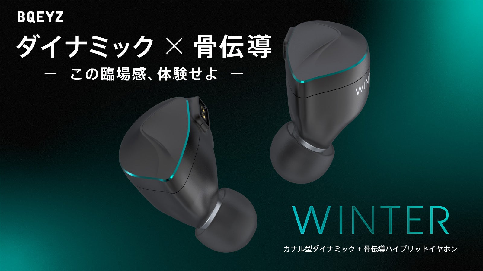 星5レビュー続出】期待のイヤホンメーカーから待望の新作 ”Winter