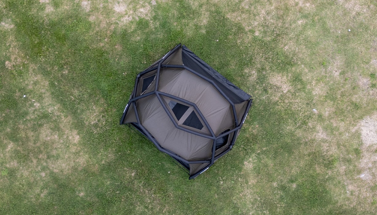 150秒で快適空間設営完成！springhillエアドームテントキャンプを手軽