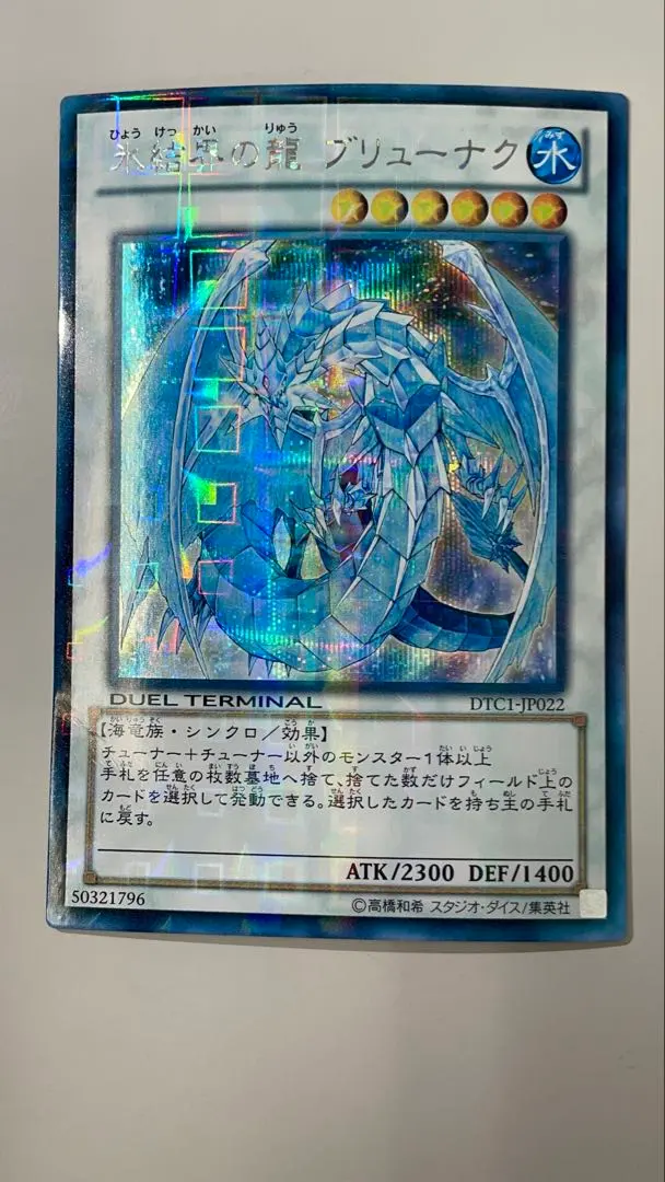 2026年最新】氷結界の龍ブリューナク シークレット DTCの人気アイテム