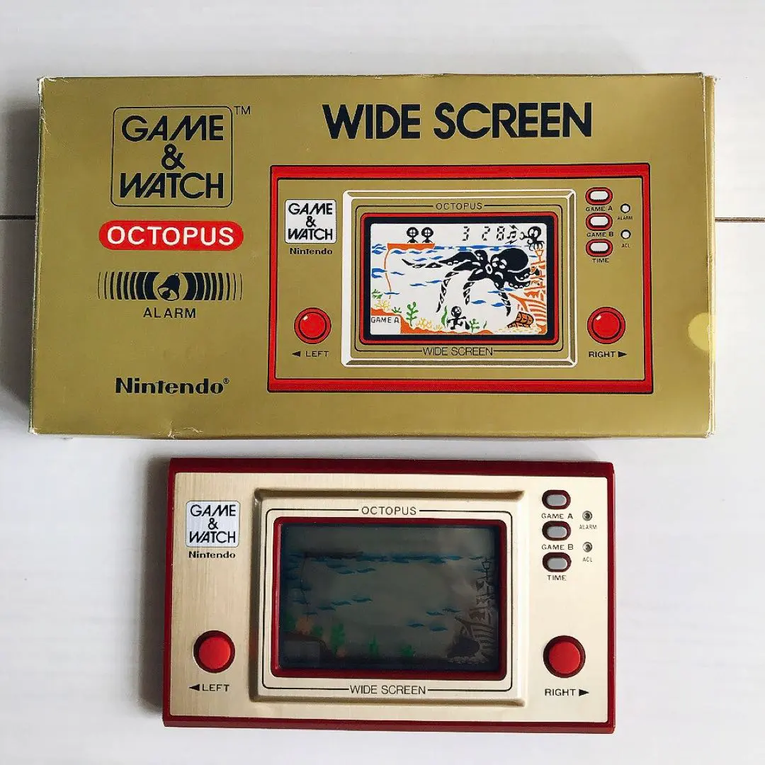 2026年最新】任天堂 ゲームウォッチ オクトパスの人気アイテム - メルカリ
