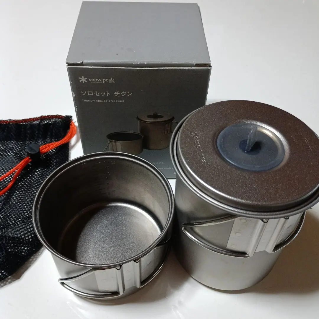 2026年最新】スノーピーク クッカー ソロセット 極 チタンの人気