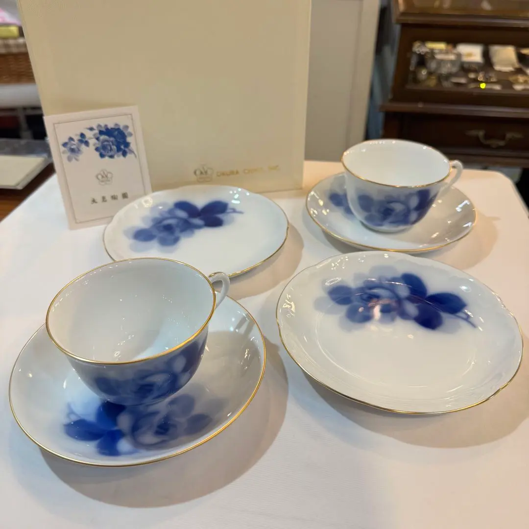 2026年最新】大倉陶園 ブルーローズ モーニングの人気アイテム - メルカリ