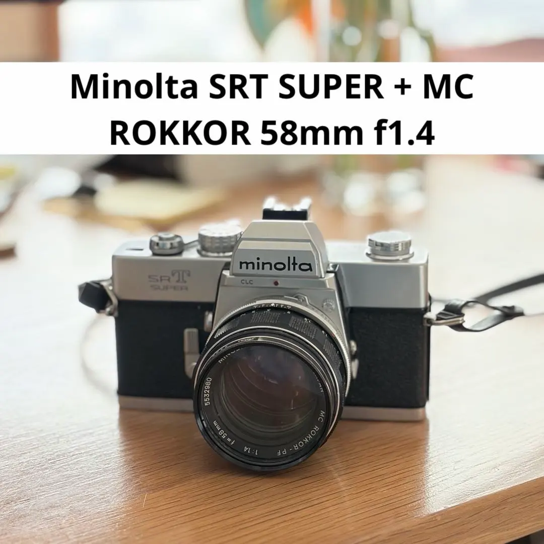 2026年最新】MINOLTA ミノルタ MC ROKKOR 58mm F1.2の人気アイテム