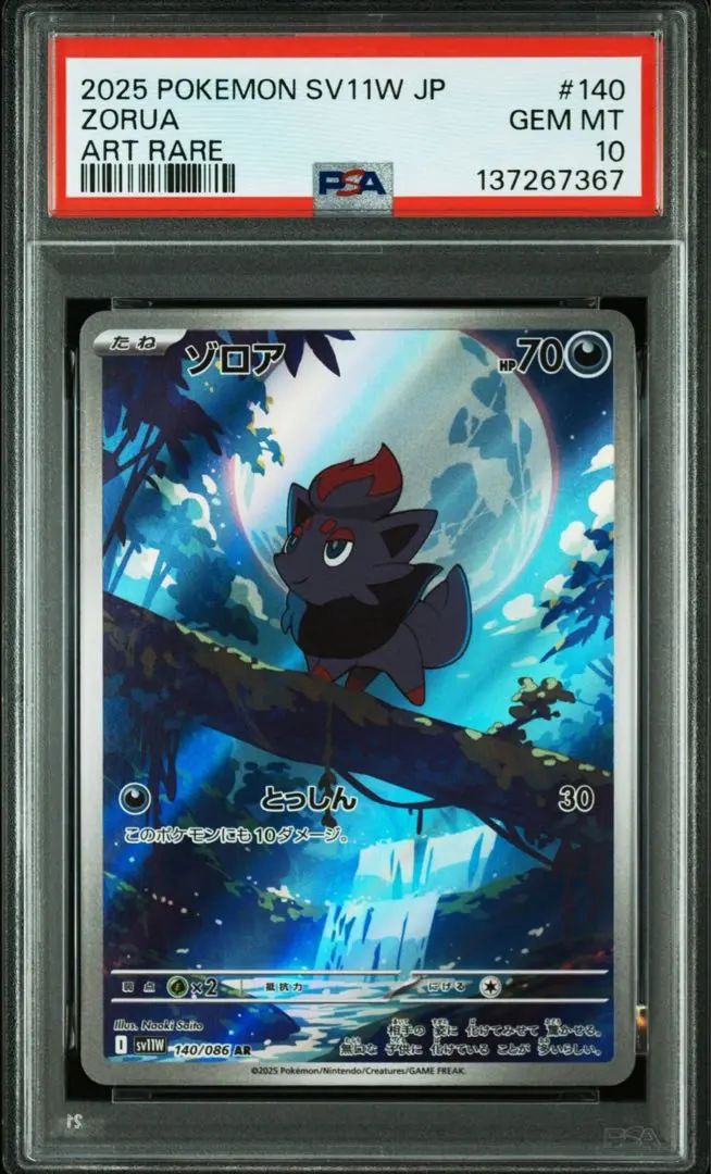 2026年最新】Pokemon Card Game カード名：ゾロア ポケモンカード