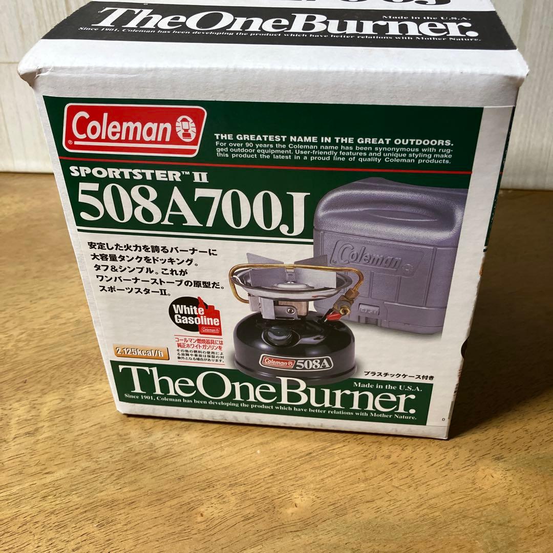 コールマン　508A700J バーナー 新品】コールマン スポーツスターⅡ 508A700J ホワイトガソリン