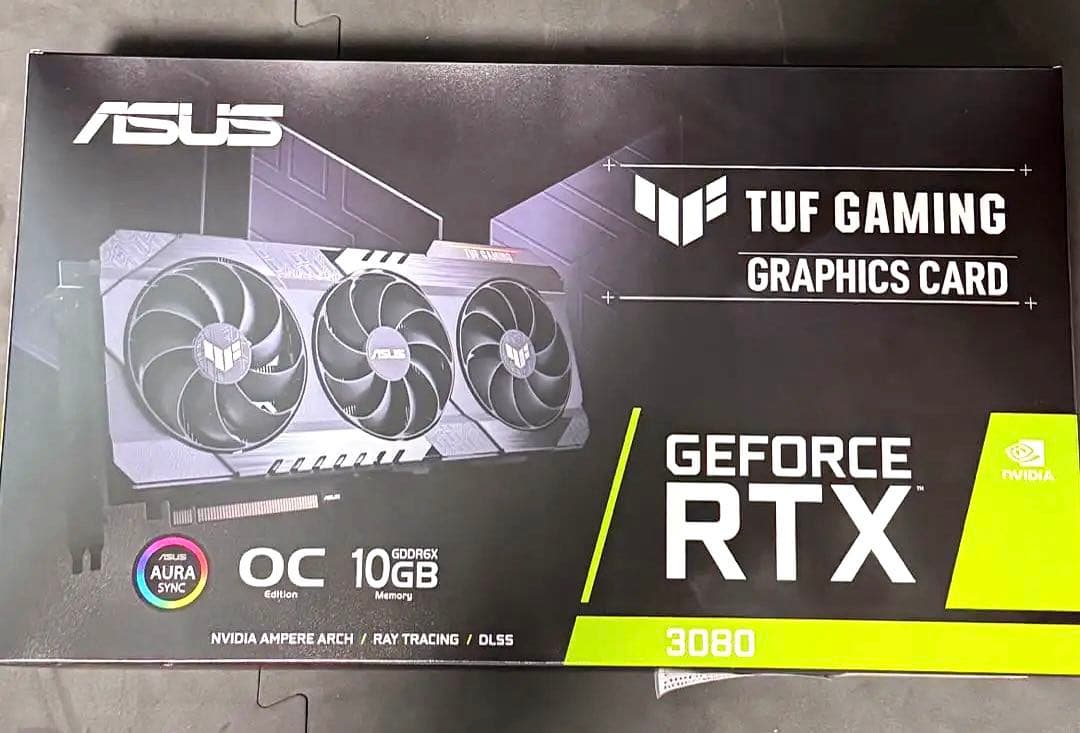 即発送★ASUS RTX 3080 10GB TUF Gaming エイスース TUF-RTX3080-O10G-GAMING｜ビデオカード｜ASUS 日本