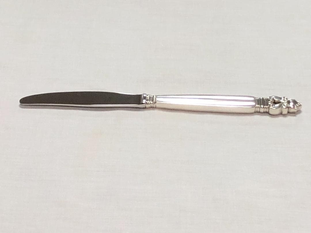美品 ジョージジェンセン ACORN ディナーナイフ STERLING ④ - メルカリ