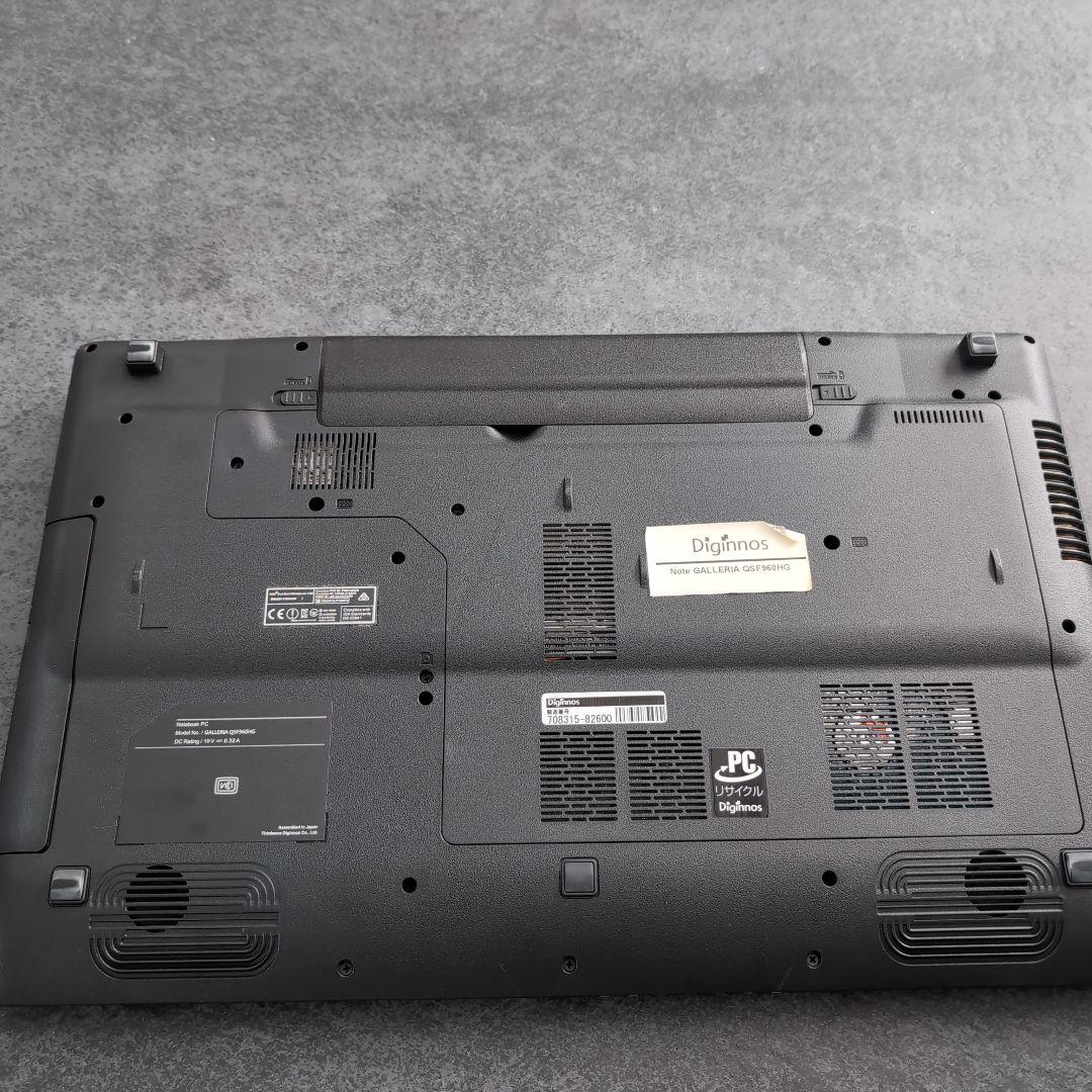 GALLERIA QSF960HG ゲーミングノート Intel Core i7 - メルカリ