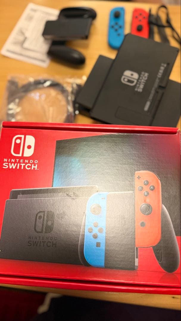 Nintendo Switch 本体セット美品(ACアダプター欠品) - メルカリ