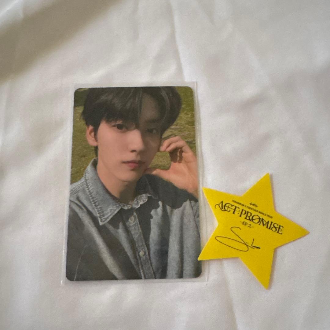 txt act:tomorrow メンバーシップトレカ スビン - メルカリ