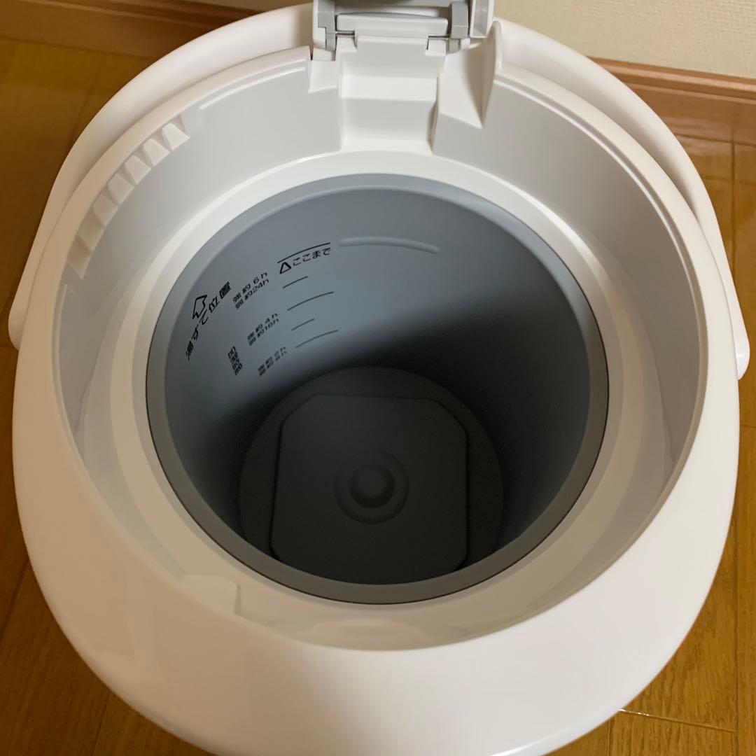 【未使用品】象印 加湿器 スチーム式 3.0L ホワイト EE-RT50-WA