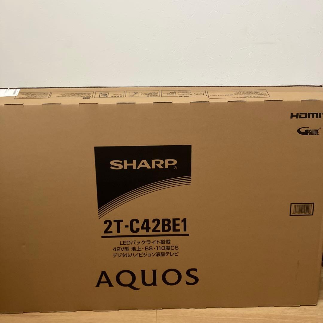 新品シャープ 42V型 AQUOSフルハイビジョン液晶テレビ 2T-C42BE1 AQUOS 液晶テレビ 42V型 シャープ 地デジ 地上デジタル放送