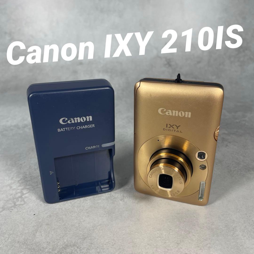 ✨美品✨ Canon IXY 210IS イクシー ゴールド デジタルカメラ Amazon | Canon デジタルカメラ IXY DIGITAL (イクシ) 210 IS ゴールド