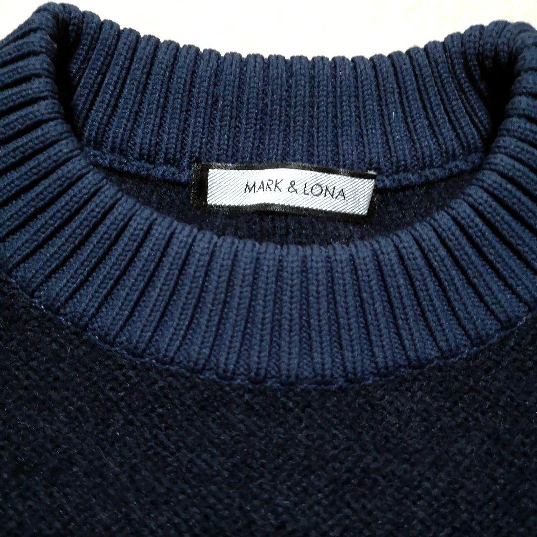 MARK&LONA☆迷彩スカルニットセーター36キムタクパーリーゲイツ