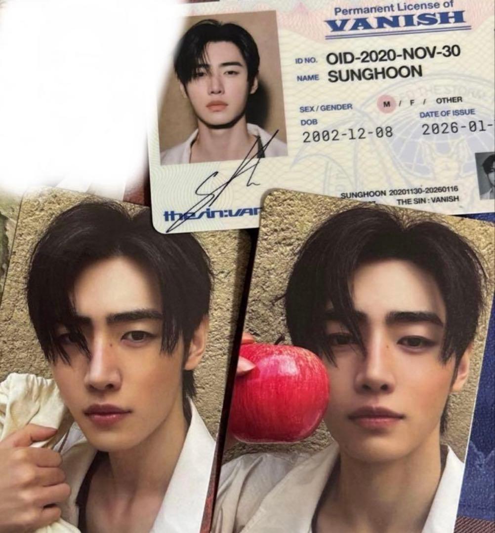 ENHYPEN THE SIN : VANISH ソンフン トレカ - メルカリ