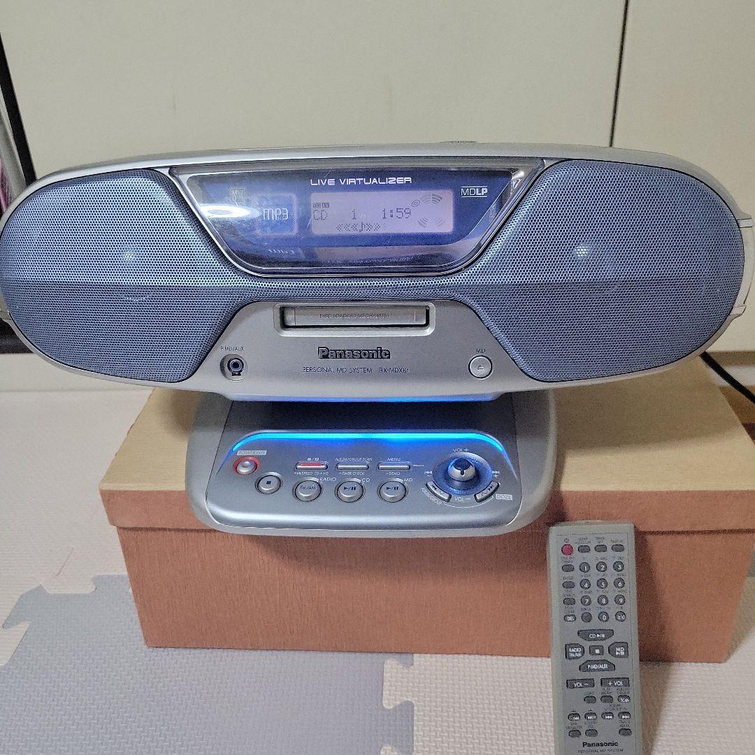 Panasonic RX-MDX61 CD・MD・システム - メルカリ
