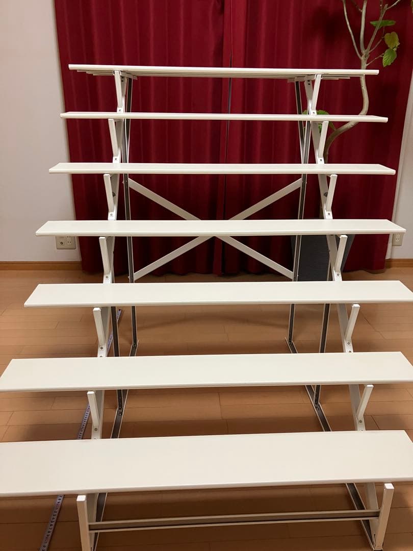 雛人形7段スチール台 楽天市場】ひな人形用 スチール製雛壇 七段飾り台 30号（間口90×奥行