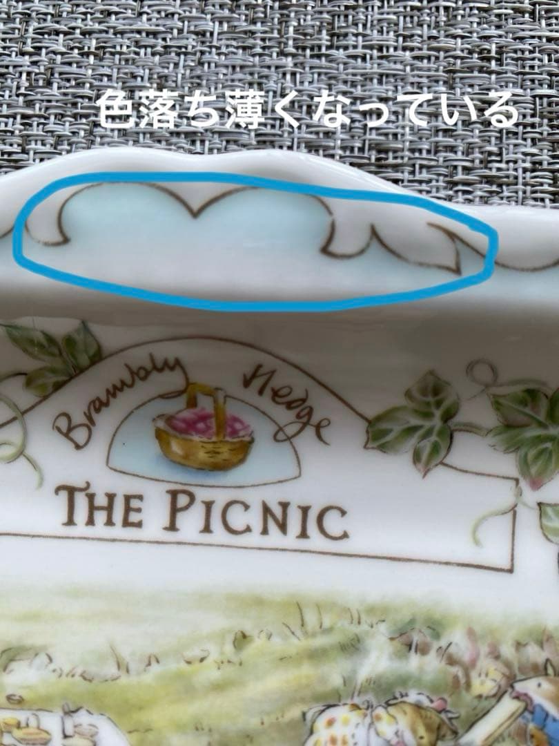 ブランブリー ヘッジ ❤︎ピクニック ❤︎サンドイッチプレート 長皿
