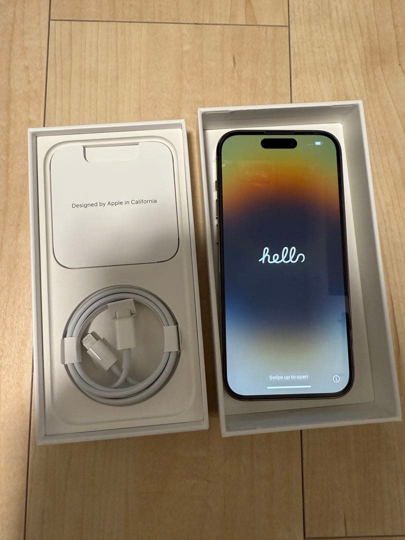 付属品ありiPhone14Pro 256GB ゴールド 新品SIMフリー iPhone 14 Pro Max 1TB - ゴールド（SIMフリー）[整備済製品] - Apple