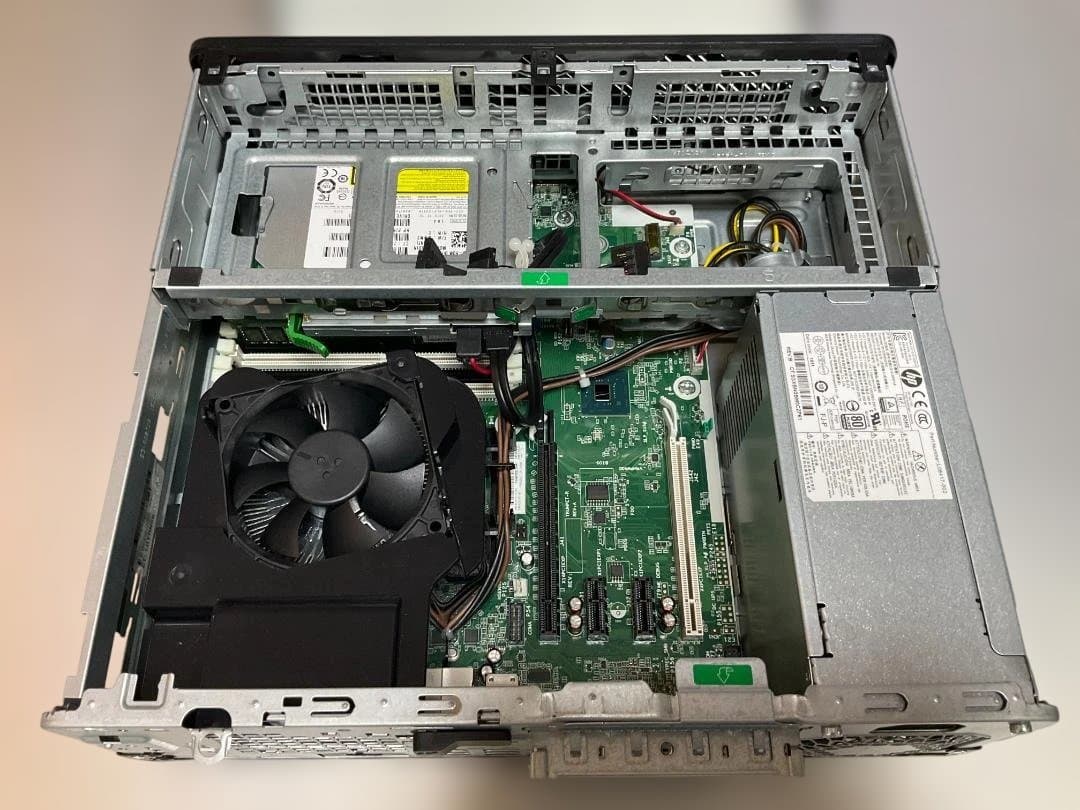 動作品】HP EliteDesk 800 G5 SF Core i7-9700 - メルカリ