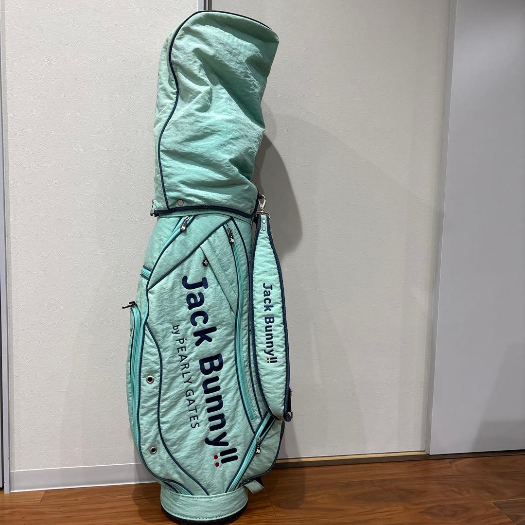Jack Bunny!! キャディバッグ ミントグリーン Jack Bunny!!（ジャックバニー） ゴルフ 「Jack Bunny!!」キャディ