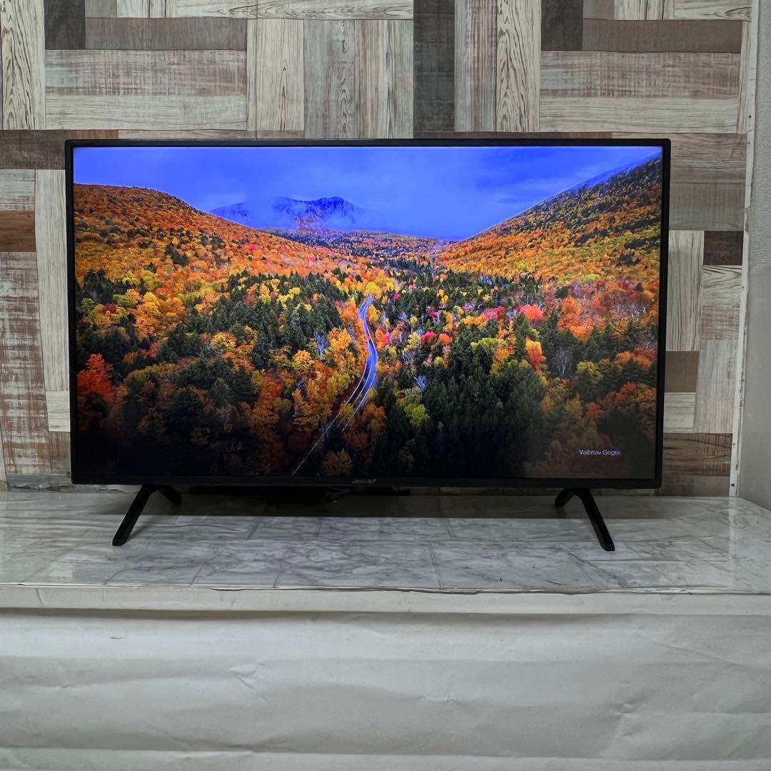 即日受渡❣️全国送料込ジャパンネクスト43型4Kモニタースピーカー付