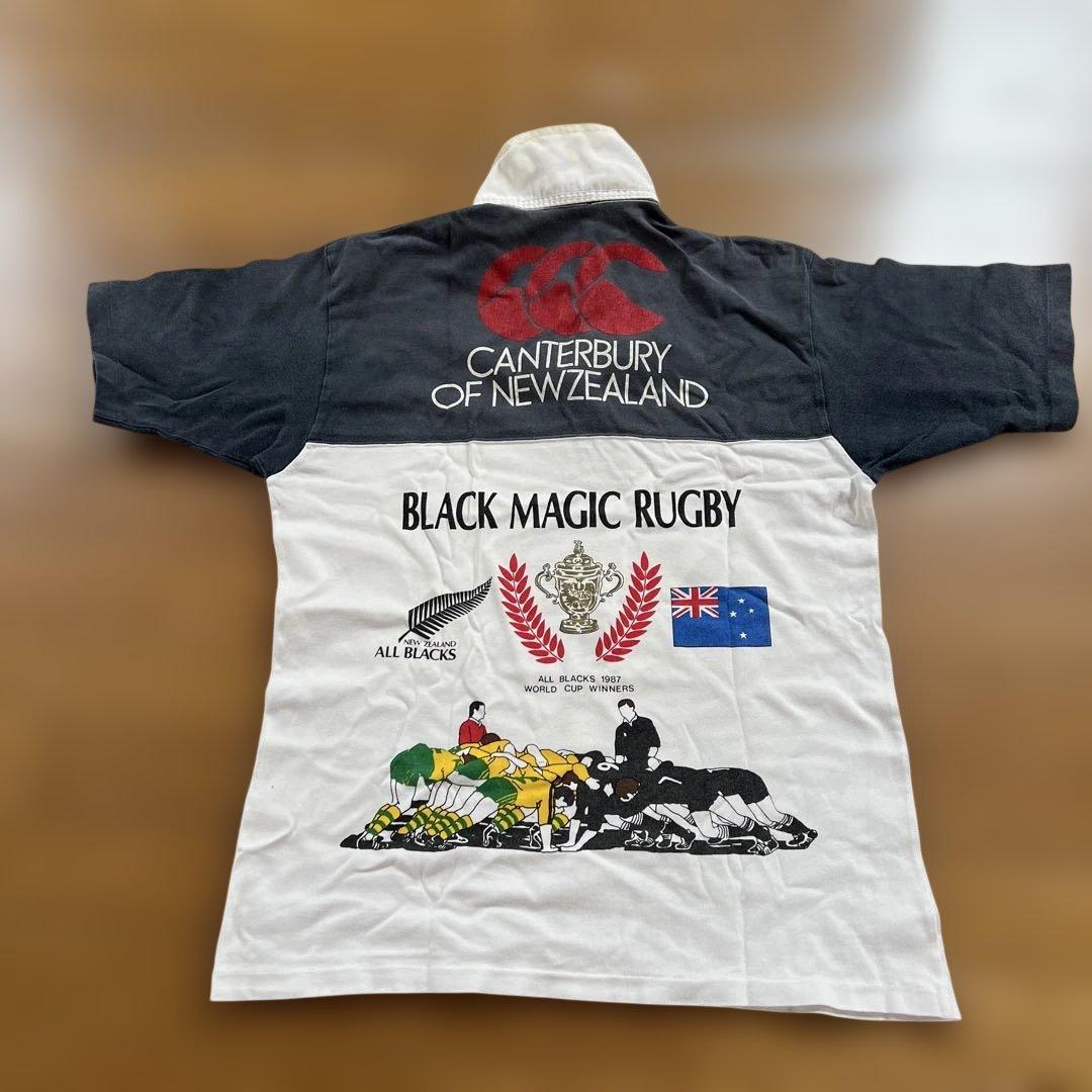 ALL BLACKS ラガーシャツ CANterbury - メルカリ