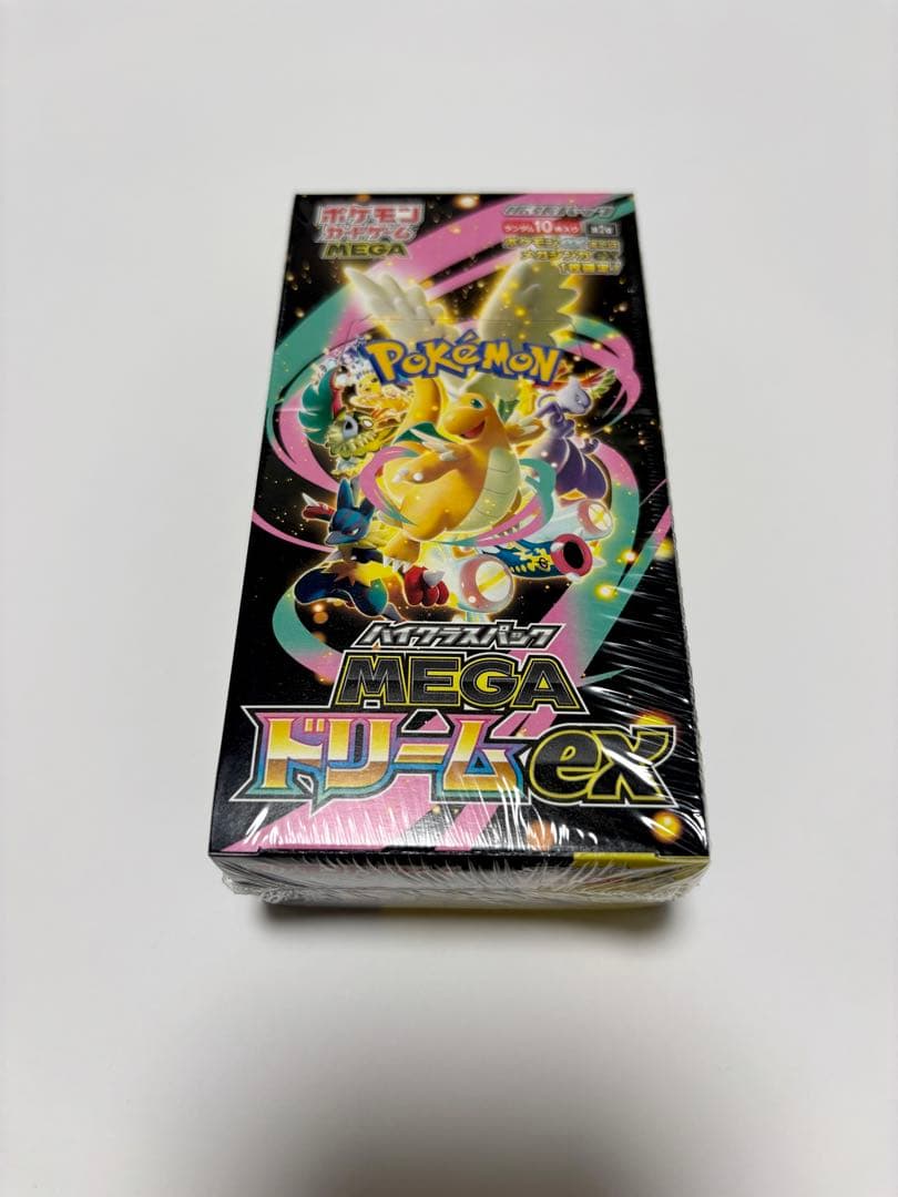 【未開封】ポケモンカードゲーム MEGAドリームEX シュリンク付き MEGAドリームex 新品未開封 シュリンク付き BOX ポケモンカード