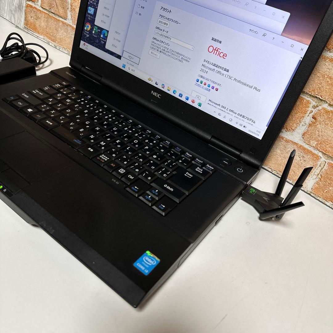 NEC VersaproノートPC 高速起動SSDWindows11 オフィス付 - メルカリ
