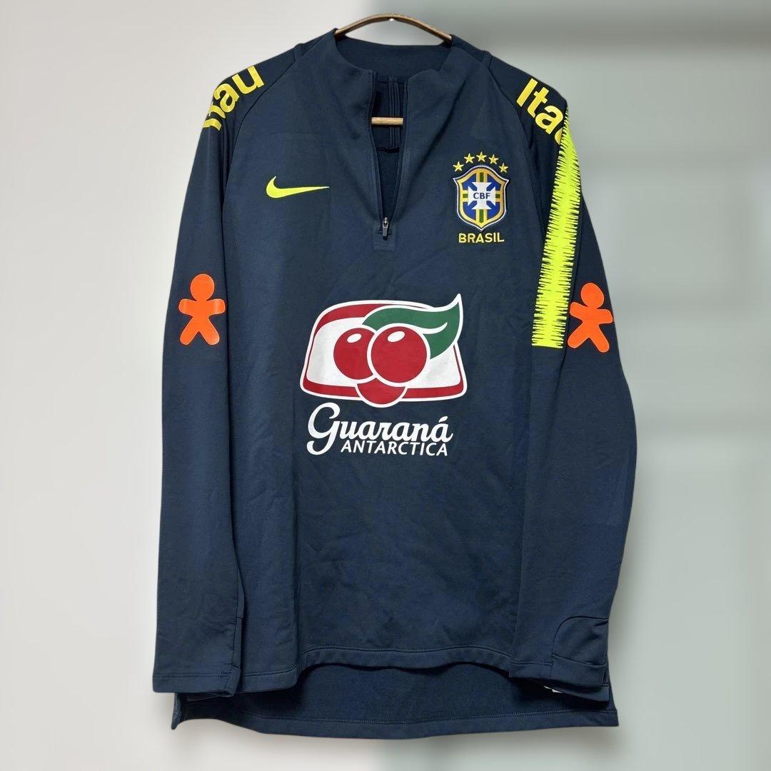 Nike ブラジル代表 DRI-FIT 長袖ジャージ Lサイズ - メルカリ