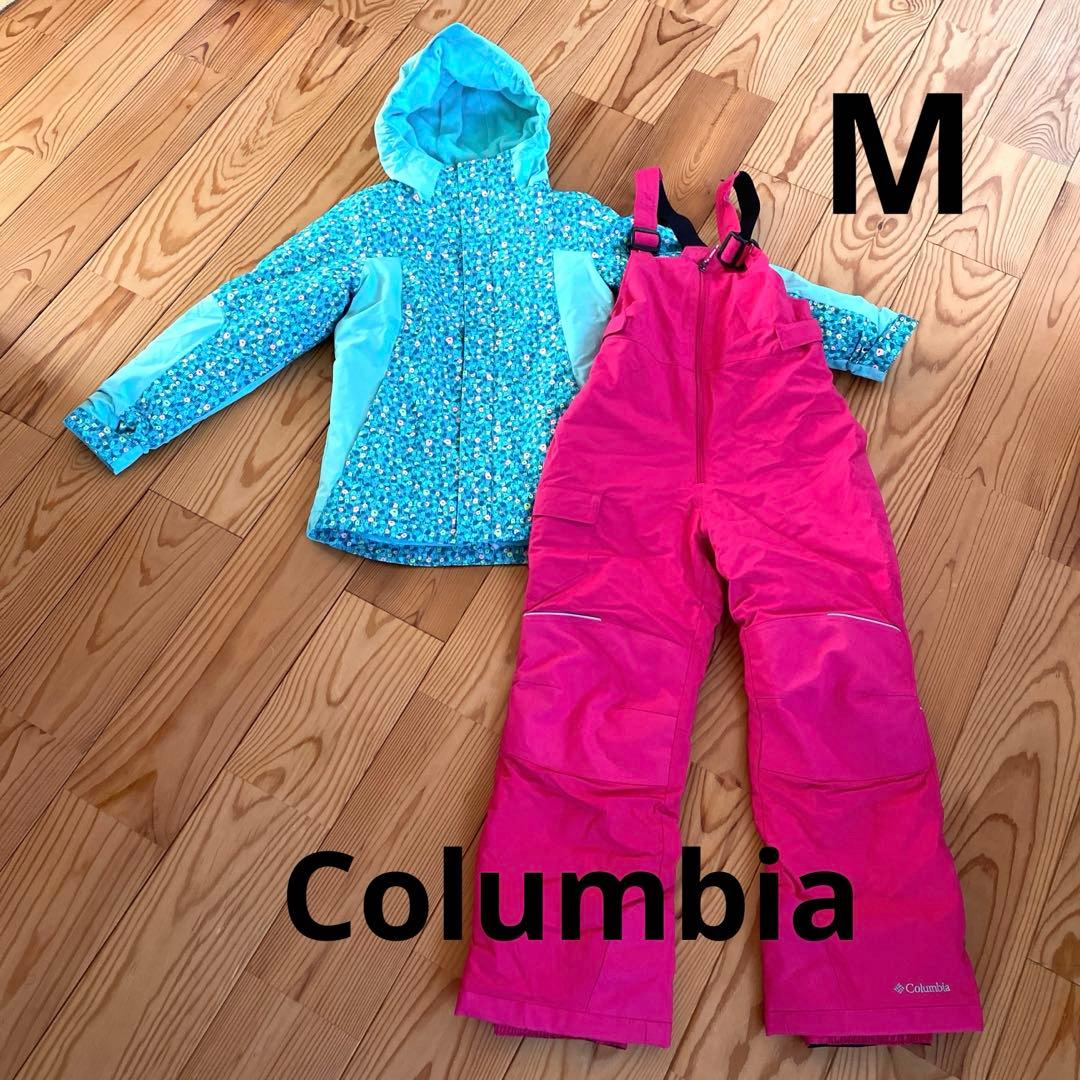美品　コロンビア　スキーウェア上下セット150cm Columbia（コロンビア） スキーウェア 上下セット ジュニア DOUBLE