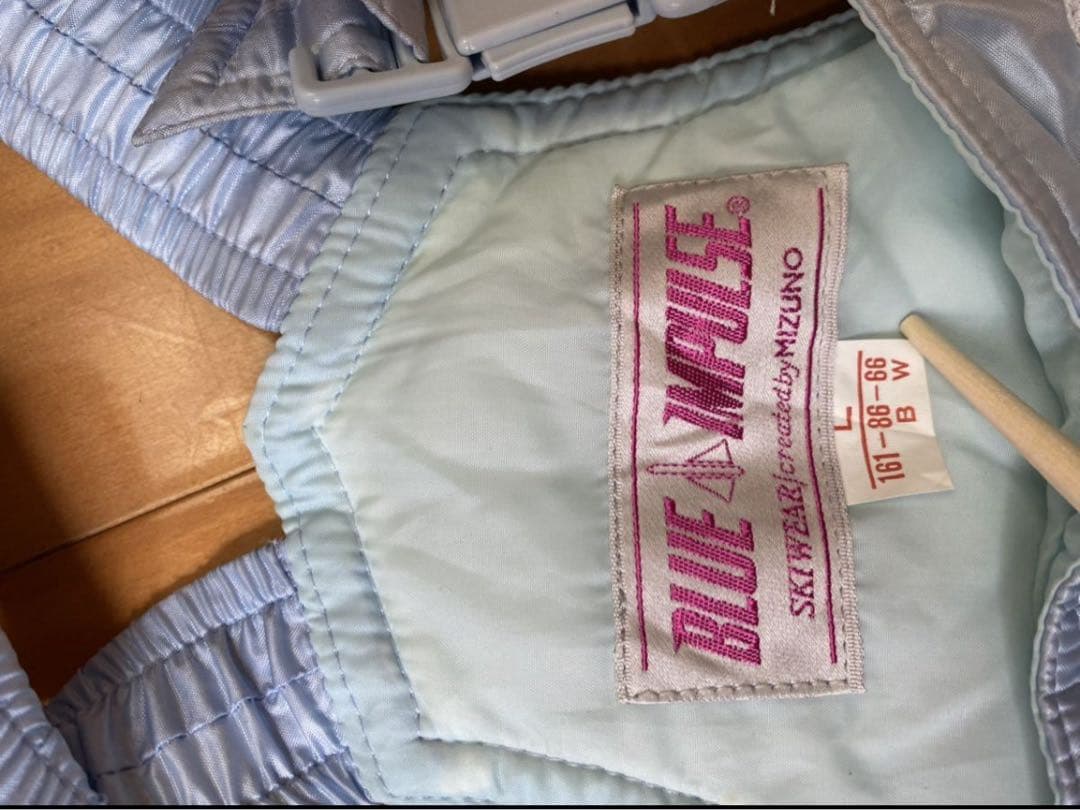 MIZUNO ブルーインパルス レディース Lサイズ オーバーオール シルバー