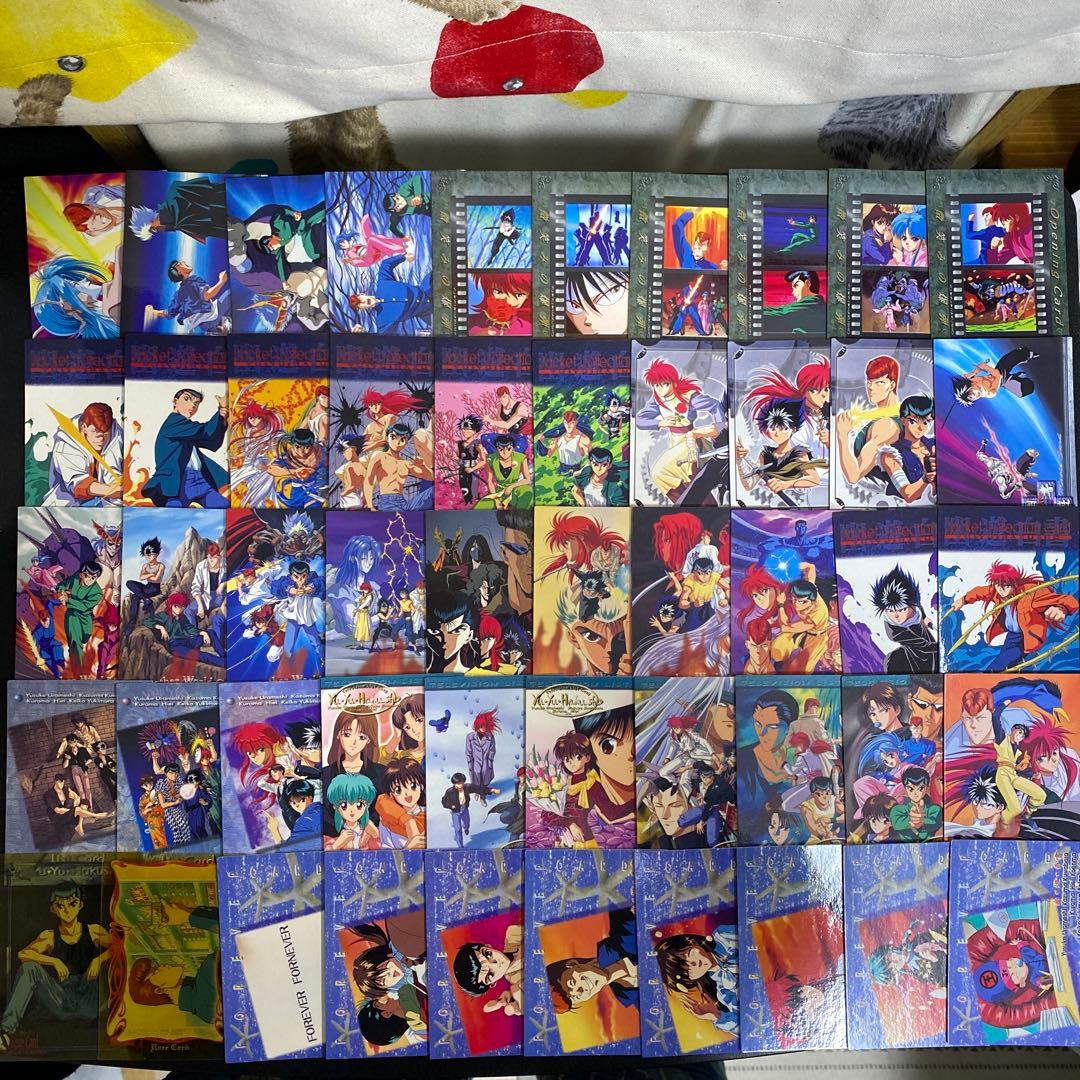 A745】幽遊白書 パーフェクトコレクションカード クリアカード 146枚