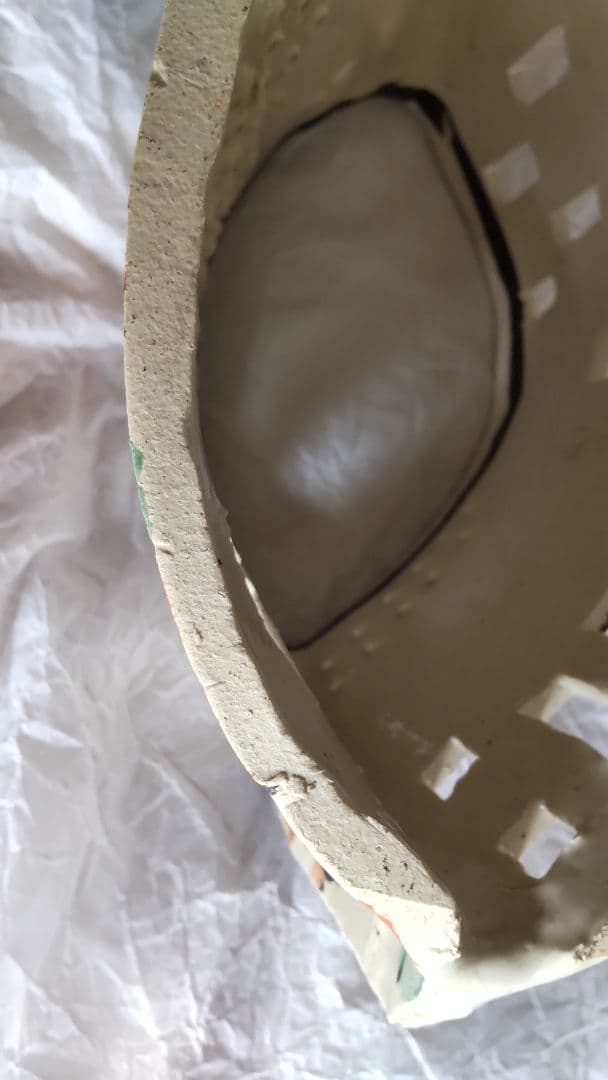 手作り工房 夕立窯 陶器 ランプシェード 未使用 うさぎ 手描き